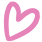 top-right heart decoration